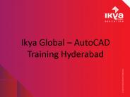 AutoCAD Training Institutes in Hyderabad
