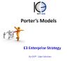 Porter's Models PowerPoint PPT Presentation