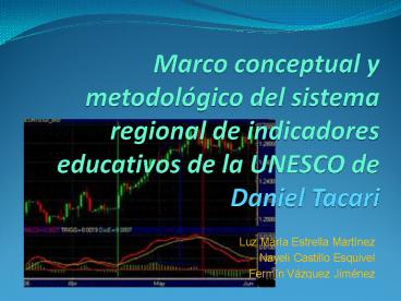 Marco conceptual y metodol
