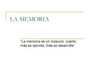 LA MEMORIA
