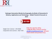 2019 Global Hydrogen Generation Market