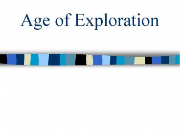 Age of Exploration