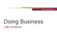 Doing Business PowerPoint PPT Presentation