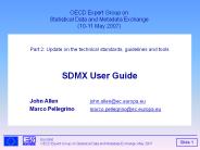 SDMX user guide