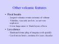 Other volcanic features PowerPoint PPT Presentation