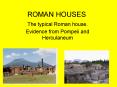 ROMAN HOUSES PowerPoint PPT Presentation