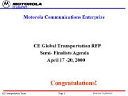 Motorola Communications Enterprise