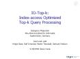 IO-Top-k: Index-access Optimized Top-k Query Processing PowerPoint PPT Presentation