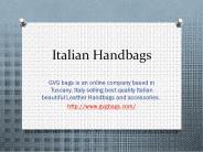 Italian Handbags