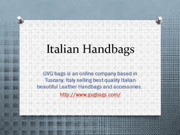 Italian Handbags (1)