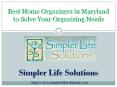 Best Home Organizers in Maryland to Solve Your Organizing Needs PowerPoint PPT Presentation
