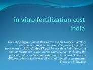 ivf cost in india