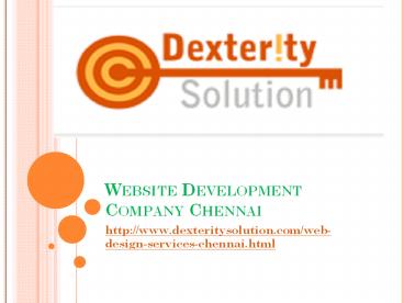 Web Design Company Chennai, Website Development Company Chennai