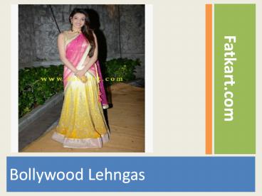 Bollywood Lehengas Online (1)