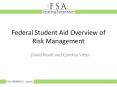 Federal Student Aid Overview of Risk Management PowerPoint PPT Presentation