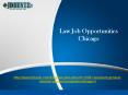 Law Jobs Chicago PowerPoint PPT Presentation