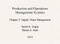 Production and Operations Management Systems PowerPoint PPT Presentation