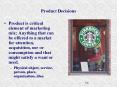 Product Decisions PowerPoint PPT Presentation