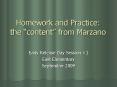 Homework and Practice: the  PowerPoint PPT Presentation