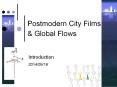 Postmodern City Films PowerPoint PPT Presentation