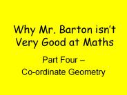 Why Mr. Barton isn