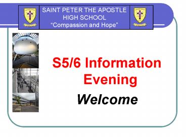 S5/6 Information Evening