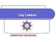 Lay Lesson
