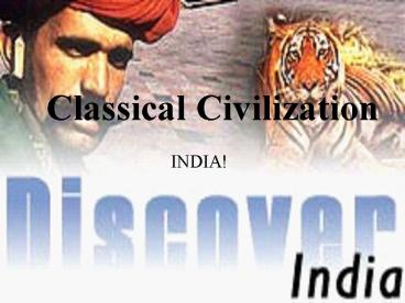 Classical Civilization