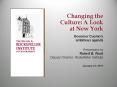 Changing the Culture: A Look at New York PowerPoint PPT Presentation