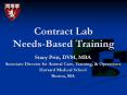 Contract Lab Needs-Based Training PowerPoint PPT Presentation