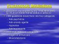 Psychotropic Medications PowerPoint PPT Presentation