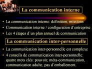 La communication interne: d