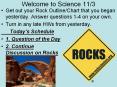 Welcome to Science 11/3 PowerPoint PPT Presentation