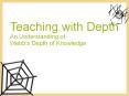 Teaching with Depth An Understanding of Webb PowerPoint PPT Presentation