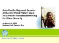 Asia-Pacific Regional Session PowerPoint PPT Presentation