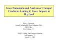 Tracer Simulation and Analysis of Transport Conditions Leading to Tracer Impacts at Big Bend PowerPoint PPT Presentation