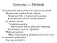 Optimization Methods PowerPoint PPT Presentation