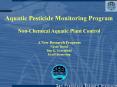 Aquatic Pesticide Monitoring Program PowerPoint PPT Presentation