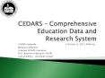 CEDARS  PowerPoint PPT Presentation
