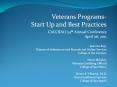 Veterans Programs- PowerPoint PPT Presentation