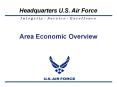 Area Economic Overview PowerPoint PPT Presentation