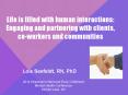 Life is filled with human interactions: PowerPoint PPT Presentation