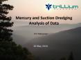 Mercury and Suction Dredging Analysis of Data PowerPoint PPT Presentation
