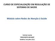 CURSO DE ESPECIALIZA