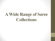 A Wide Range of Saree Collections