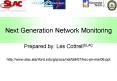 Next Generation Network Monitoring PowerPoint PPT Presentation