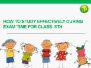 How to Study Effectively During Exam Time