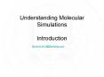 Understanding Molecular Simulations Introduction PowerPoint PPT Presentation