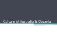Culture of Australia PowerPoint PPT Presentation