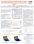Numerical analysis of complex model of human blood flow circulation using 1D hemodynamic model PowerPoint PPT Presentation